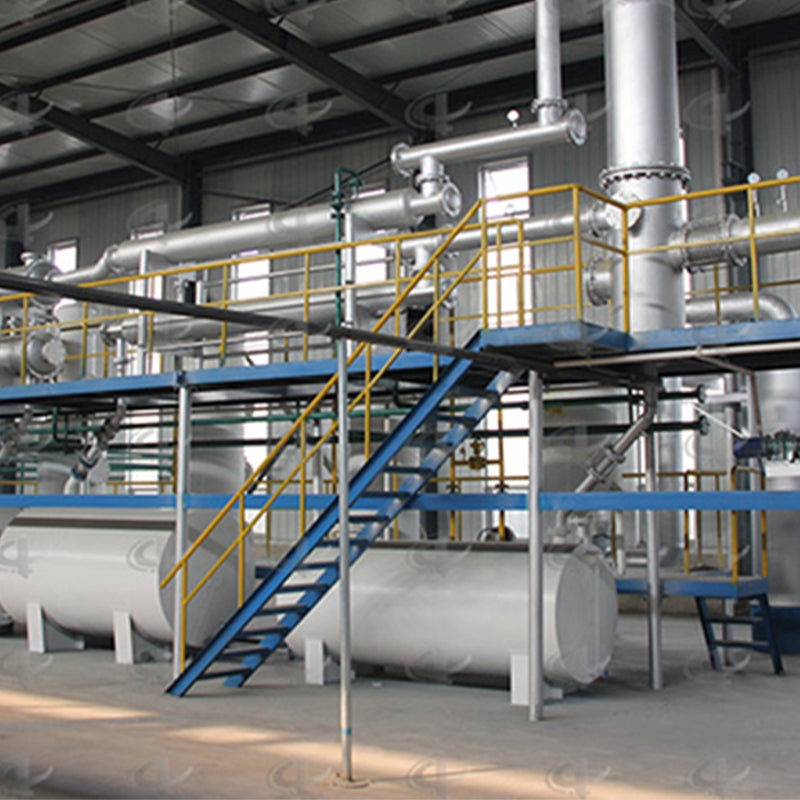 jinpeng Waste Plastic Oil Refining Equipment-Continuous(Please consult customer service for pricing) Fully automatic, high temperature, environmental protection