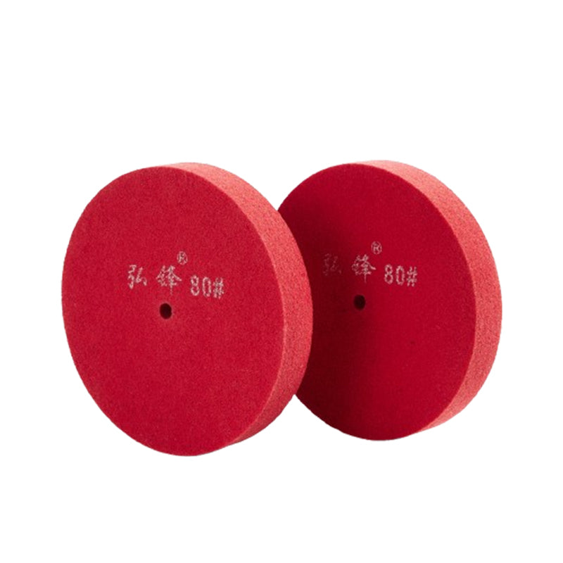 huajie Non-woven Fabric Color Wheel(Support customization,Please consult customer service for pricing) Nylon wheel Fibre polishing wheel Electroplating polishing wheel