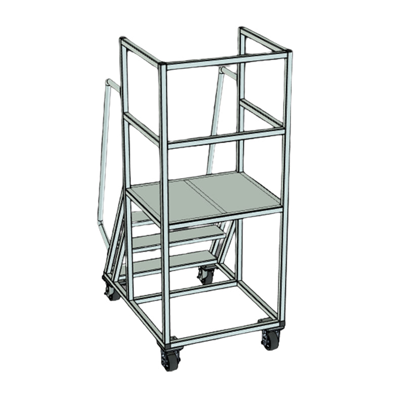tongkuai High ladder Aluminum alloy tread for warehouse elevator