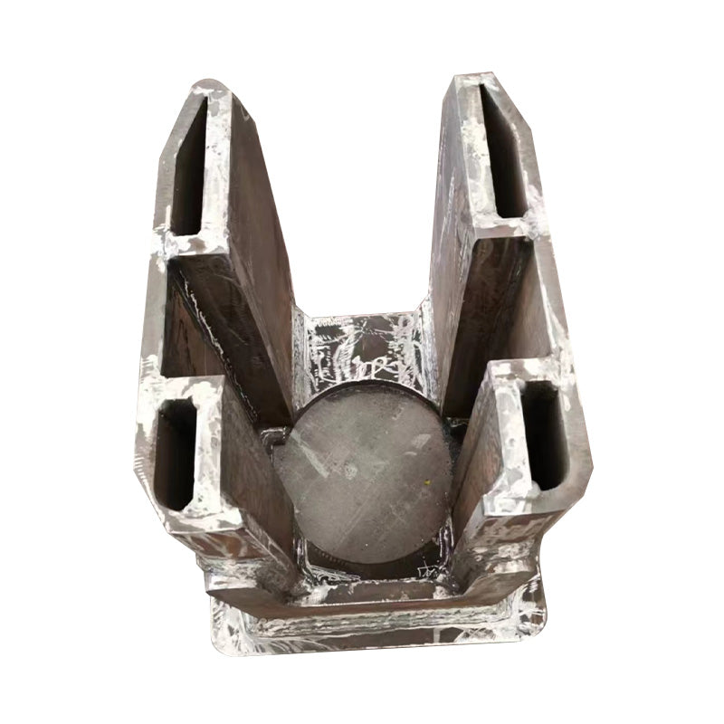TENGNA Excavator lower frame guide wheel support High temperature and corrosion resistance
