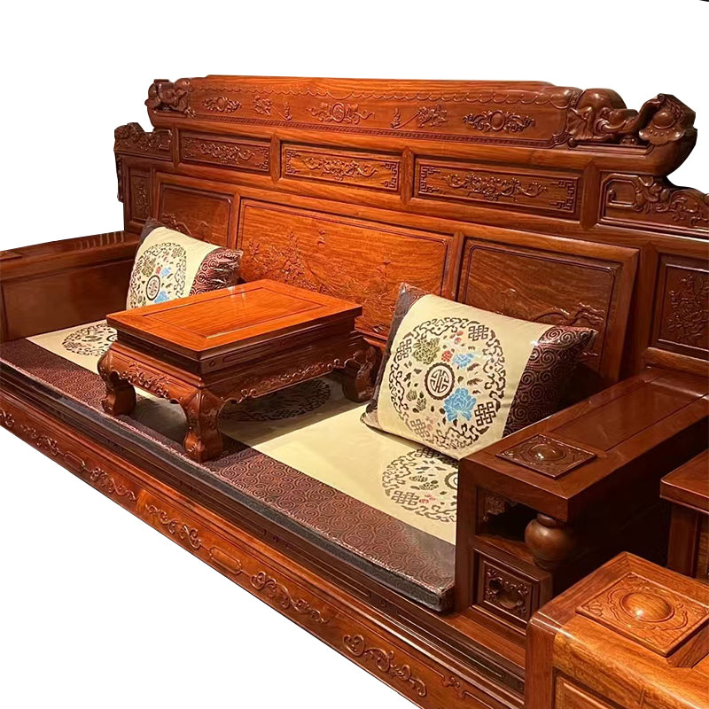 jianchen Sofa with a lot of money Mahogany Furniture New Chinese Living Room Sofa