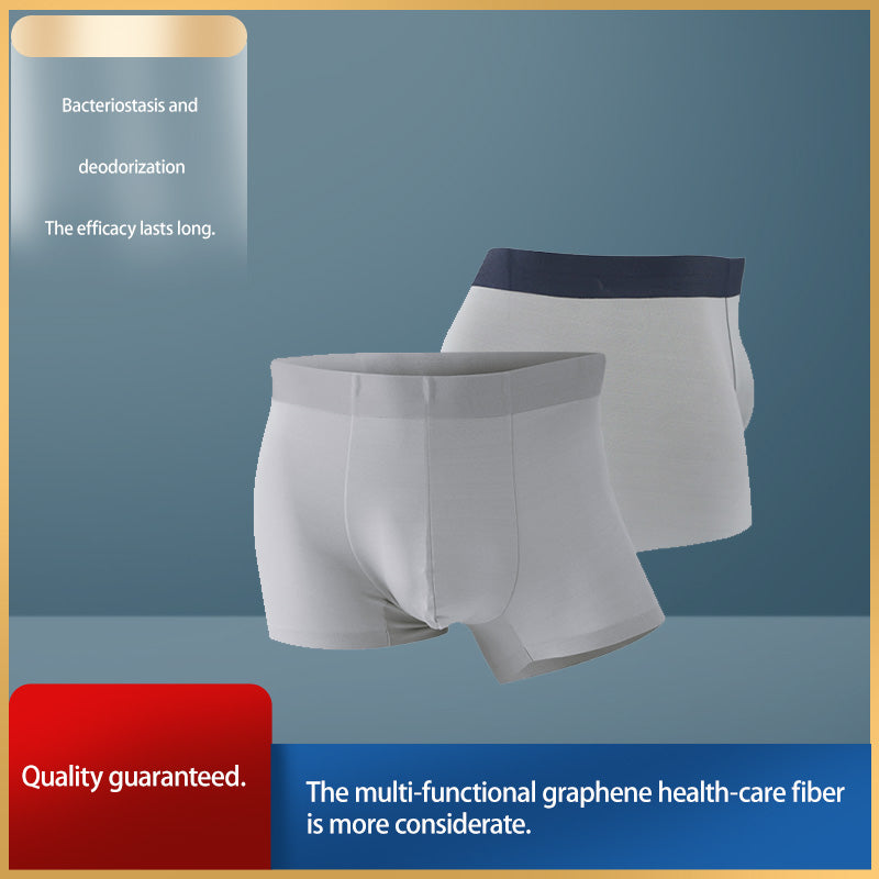 xinchaofuzhuang High - quality men's underwear made of single - layer graphene.(Starting from 20 boxes)Antibacterial and bacteriostatic, breathable and quick-drying