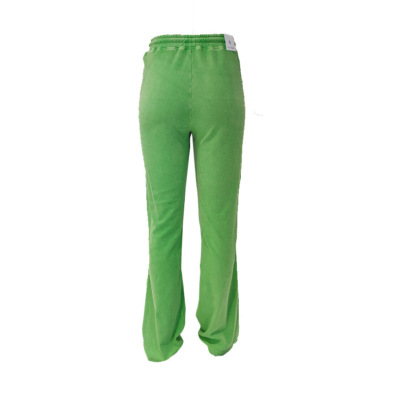 jingdi Women's Knit Casual Pants(500 pieces Starting lot)casual sports pants long pants lightweight