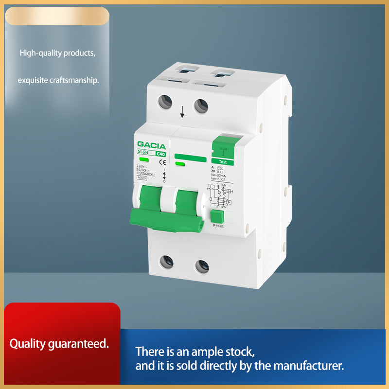 jiaxiya Residual Current Operated Circuit Breaker with Overload Protection(Minimum order quantity: 60 pieces. Price inquiry )intelligent quick - break fire - proof and flame - retardan