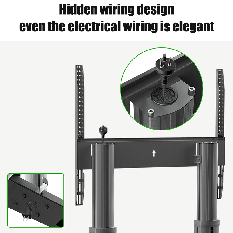 MASITE TV Mobile Stand with Wheels TV Stand(Ask customer service for specific prices)