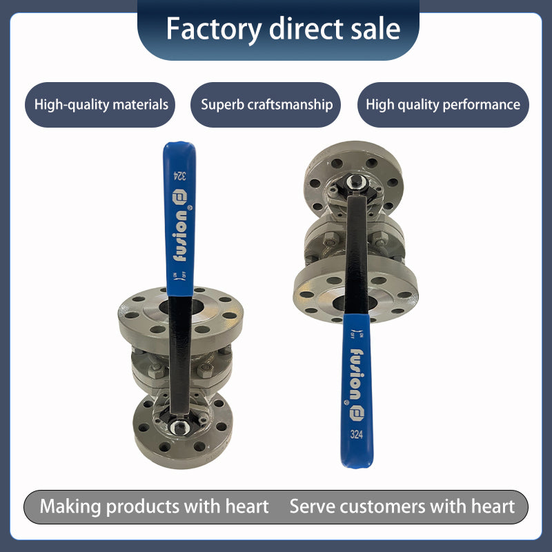 qingtang Two-piece flanged floating ball valve324FR030F03L1HTAF(Price consulting customer service)low voltage,Flexible opening and closing