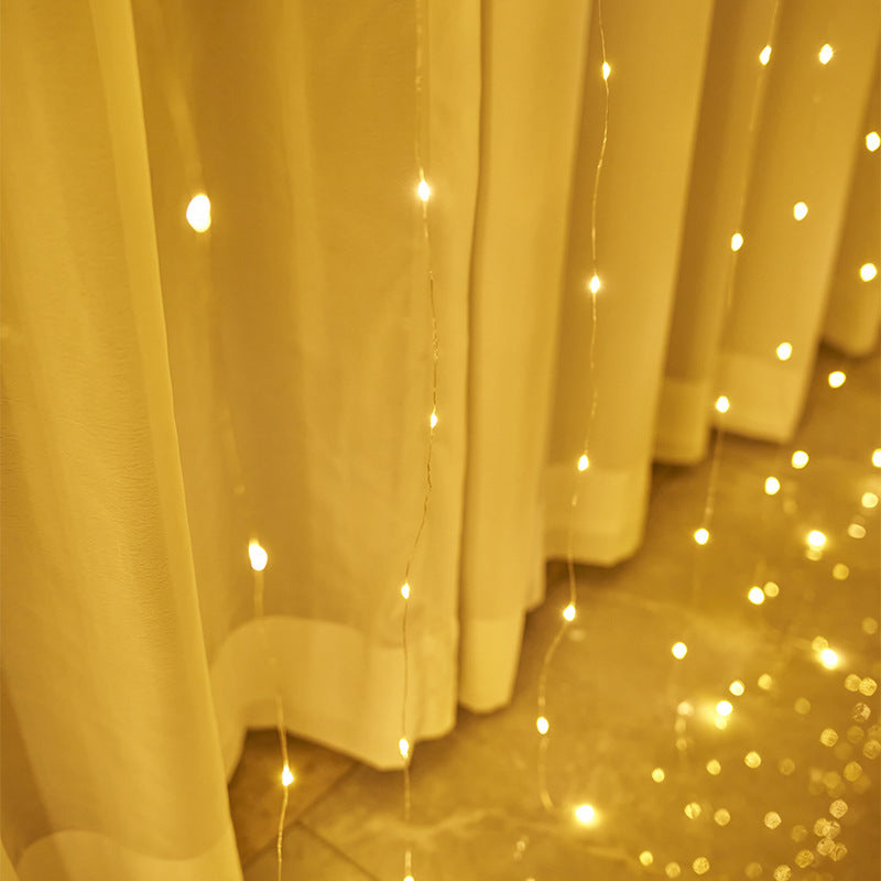 yinhendengshi USB Copper Cable Curtain Light（100pcs/box）Easy to control With remote control