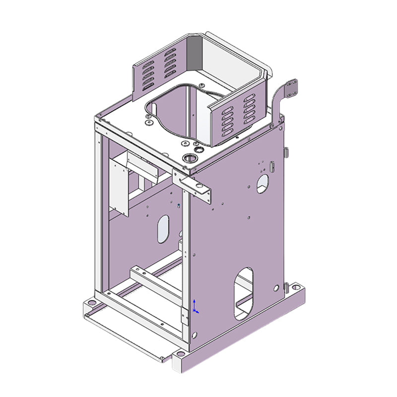 SHENGDA  Hosiery machine frame sheet metal  Aluminum profiles can be customized