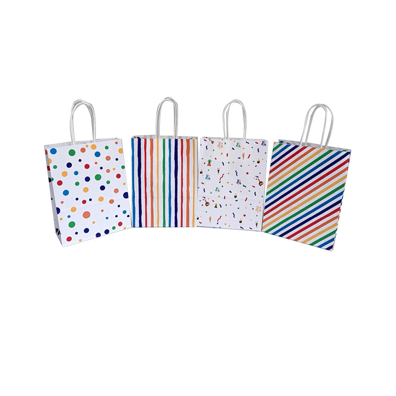 kalefubaozhuang Eco-friendly kraft paper bags (Twill polka dot)  Storage bag