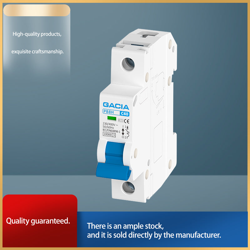 jiaxiya Miniature Circuit Breaker（MCB）（Minimum order quantity: 120 pieces. Price inquiry ）short - circuit quick - break silver - alloy contact
