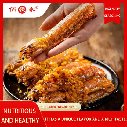 baiaijia Garlic Shrimps Squilla （100 pieces）Tender meat and rich in nutrients.