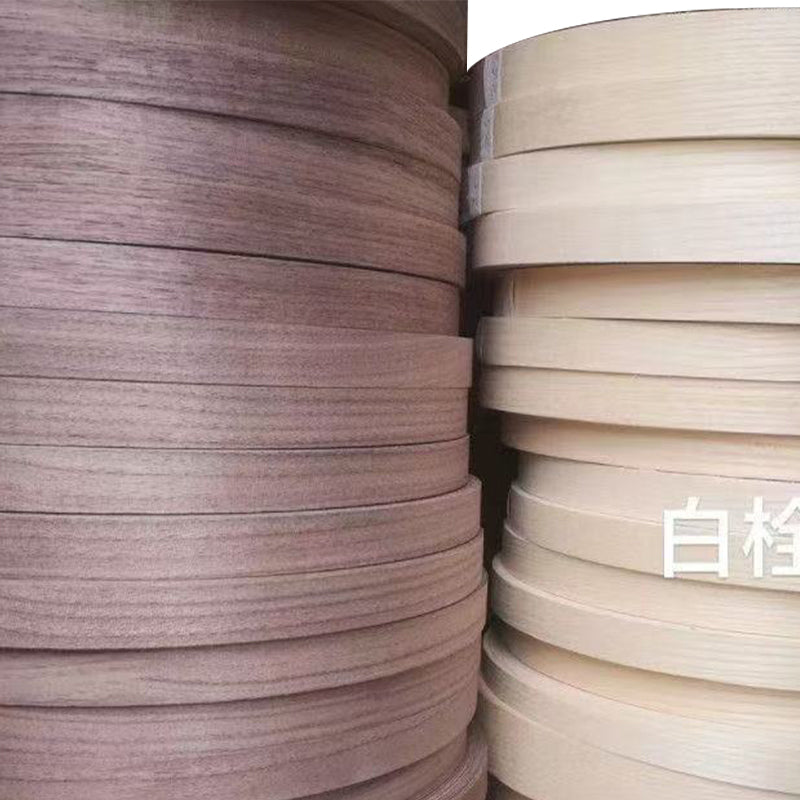 quanxing American white cork veneer   Woodgrain Veneer Edge Banding