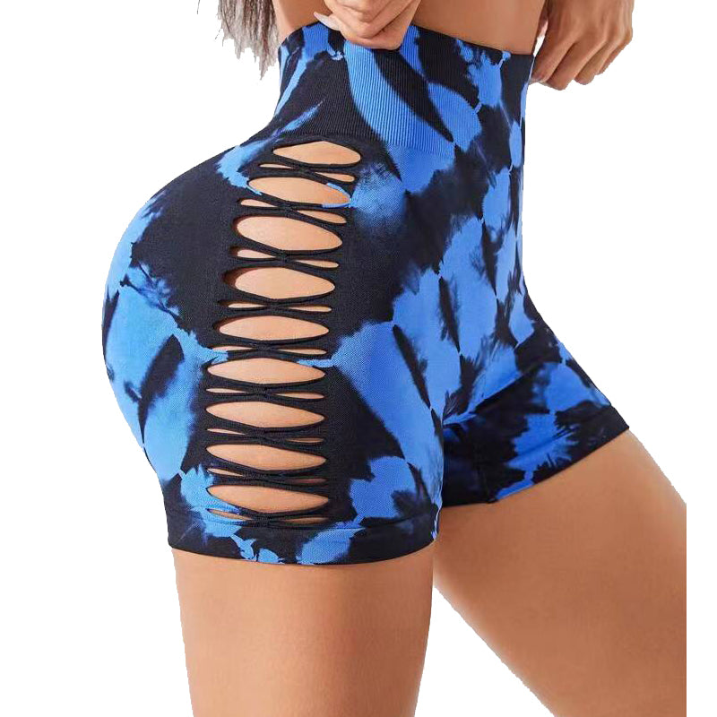 chentao Gradient yoga shorts(Please consult customer service for pricing)  Gym shorts, belly pants