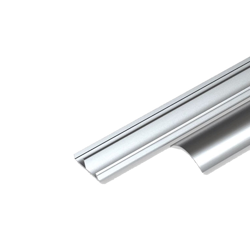 weiji Aluminum floor channel（customizable/meter (classifier)） Self-adhesive stainless steel with adhesive cable trunking Anti-treading floor cable trunking Aluminium alloy curved cable trunking