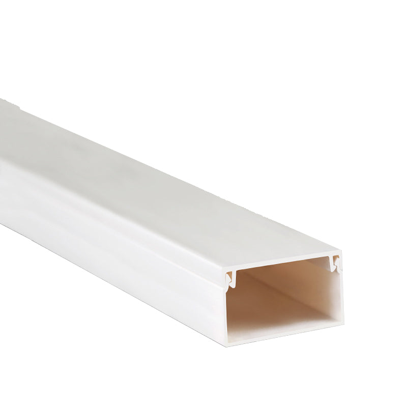 weiji pvc jiangsu type trunking PVC（customizable/meter (classifier)） PVC Square Flame Retardant Wire Channel Thickened and Durable